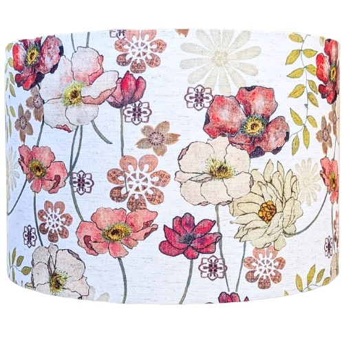 RosebyLifestyleProducts Floral Poppy Lamp Shade Temple Webster